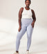 Curve Lightweight Everyday High Waisted Leggings - Powder Blue