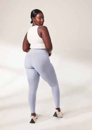 Legging léger taille haute Everyday - Powder Bleu