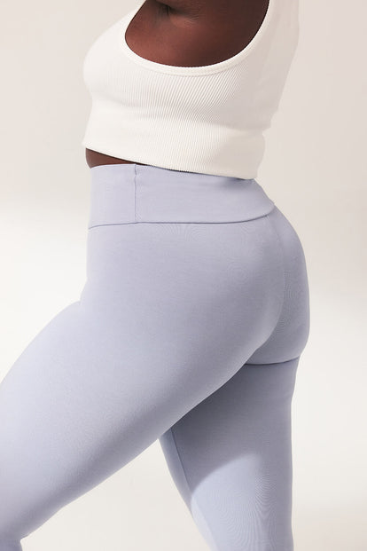 Legging léger taille haute Everyday - Powder Bleu