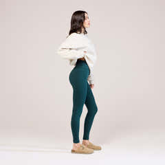 Legging taille haute de tous les jours - Vert Forêt