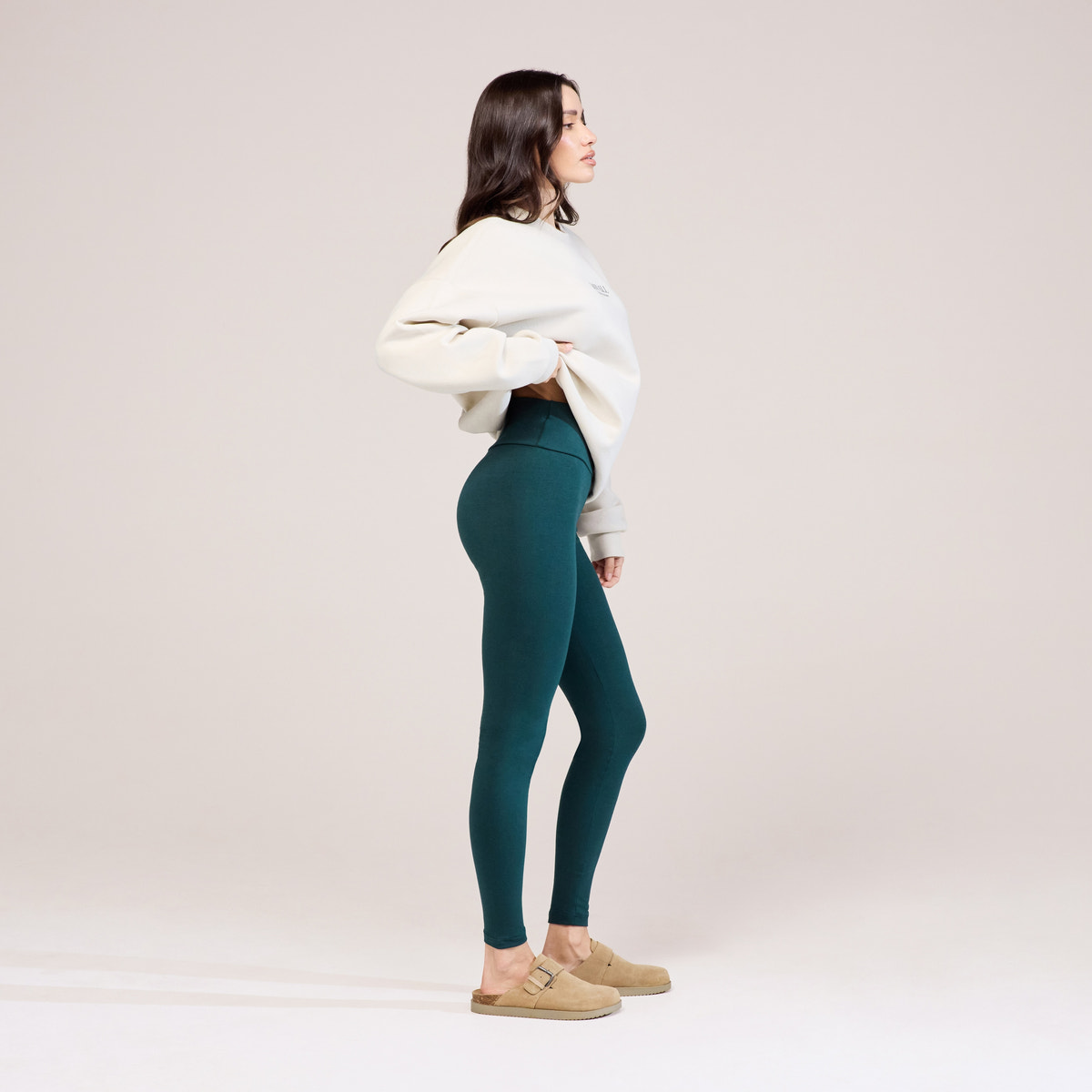 Legging taille haute de tous les jours - Vert Forêt