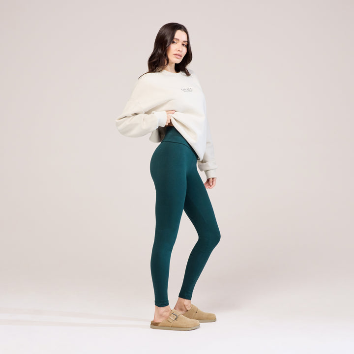 Legging taille haute de tous les jours - Vert Forêt