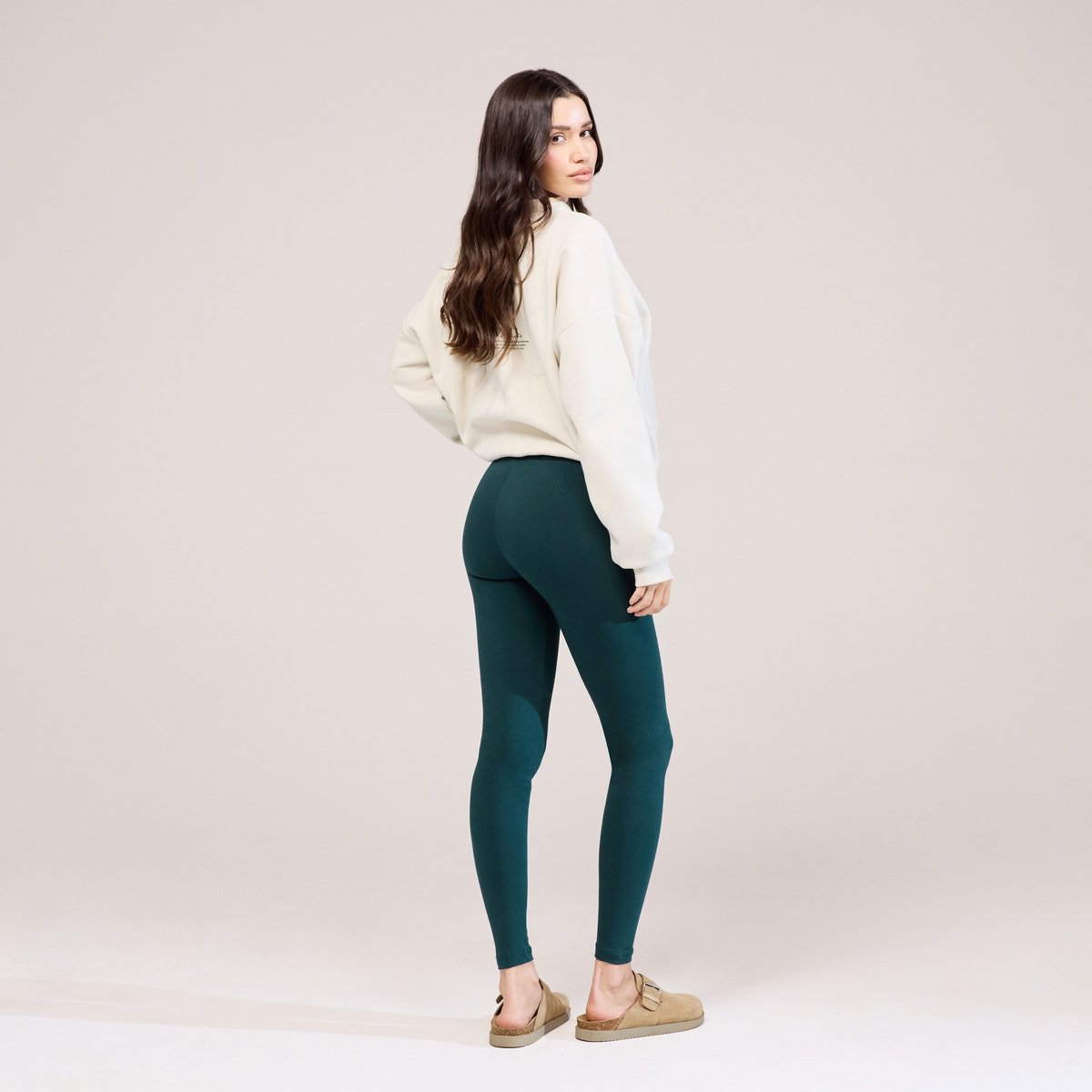 Legging taille haute de tous les jours - Vert Forêt