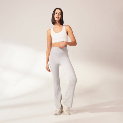 Legging léger flare - Light Gris Marl