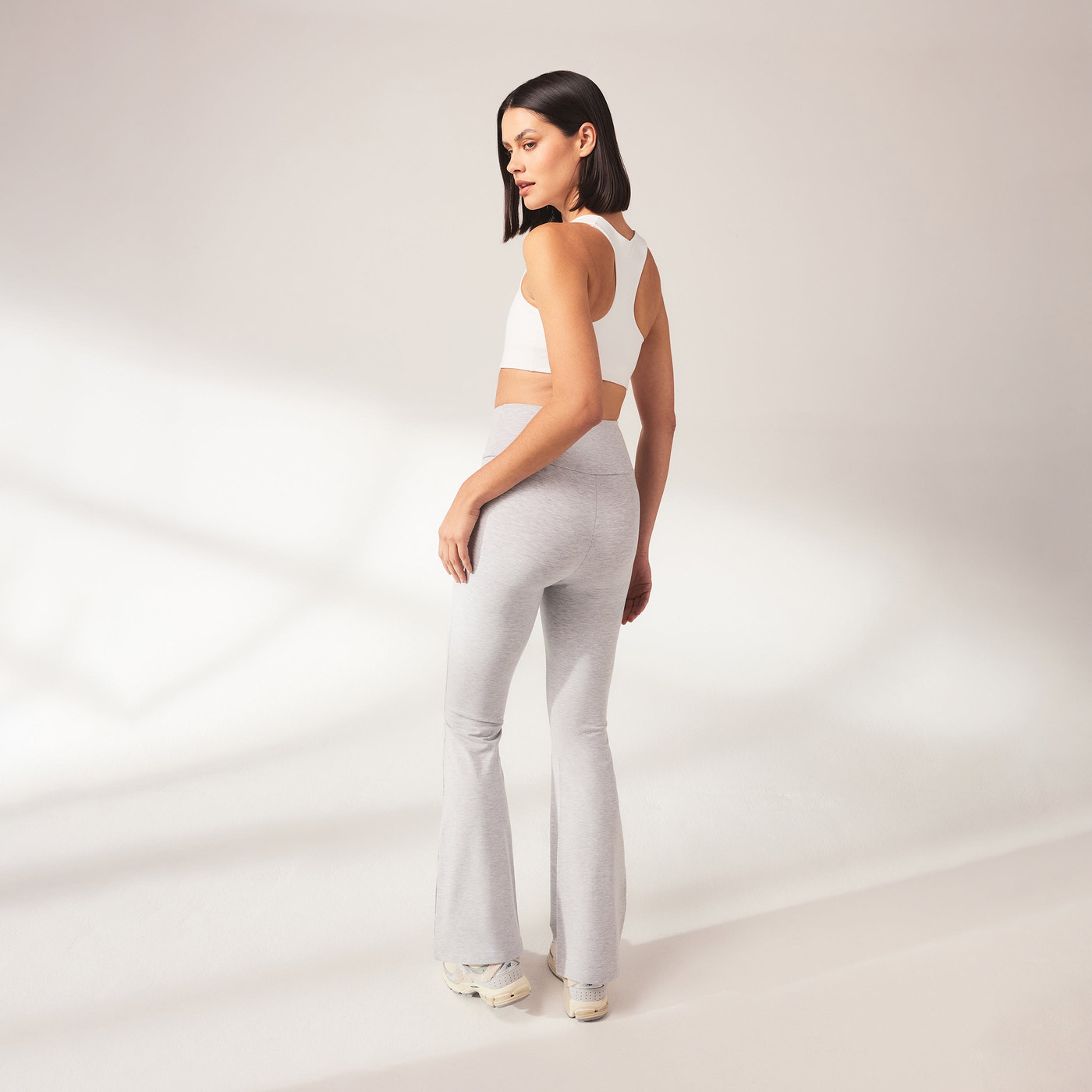 Legging léger flare - Light Gris Marl
