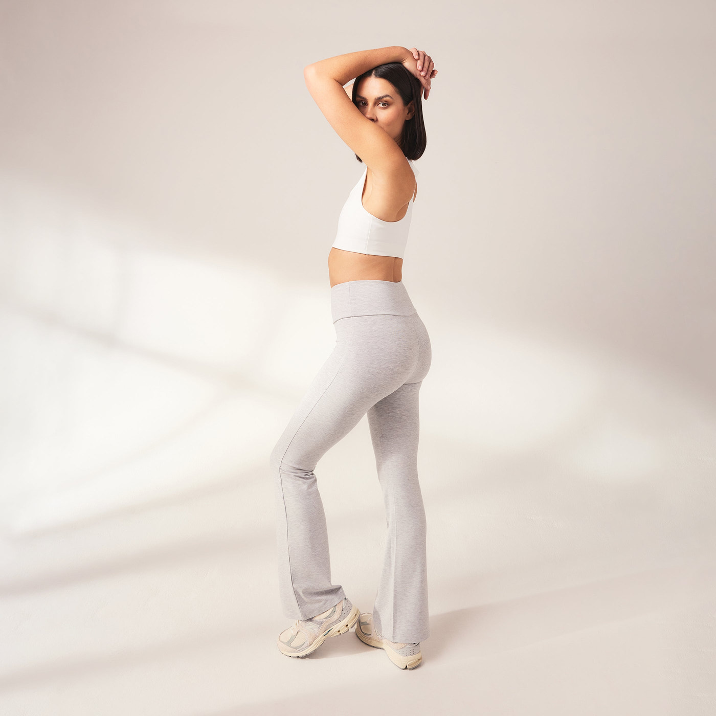 Legging léger flare - Light Gris Marl
