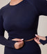 Curve Sculpt Seamless Long Sleeve Top - Deep Navy