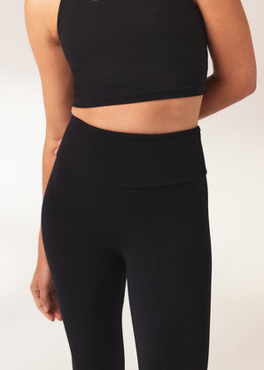 Legging léger court - Noir