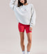 ALL SZN Organic Oversized Graphic Sweatshirt Collective 1 - Light Grey Marl