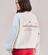 ALL SZN Organic Oversized Graphic Sweatshirt Collective 1 - Light Grey Marl