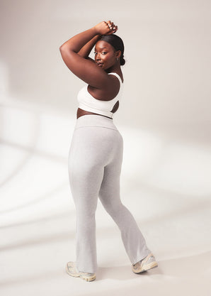 Legging léger flare - Light Gris Marl