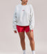 Curve ALL SZN Organic Oversized Graphic Sweatshirt Collective 1 - Light Grey Marl