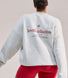 Curve ALL SZN Organic Oversized Graphic Sweatshirt Collective 1 - Light Grey Marl
