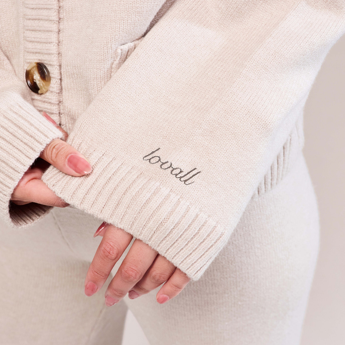Gilet en maille douce - Beige