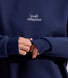 ALL SZN Organic Oversized Graphic Sweatshirt Collective 1 - Navy