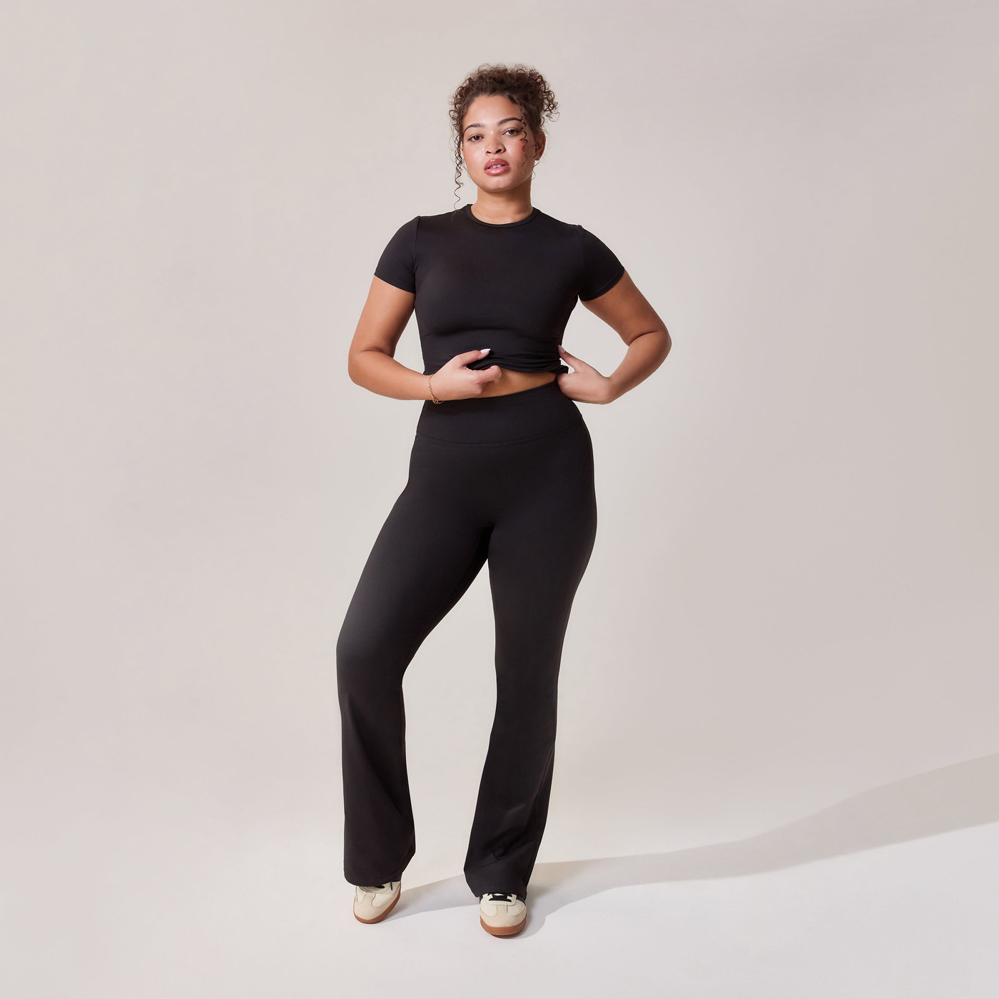 Curve Ultimate Everyday Flare Leggings - Black