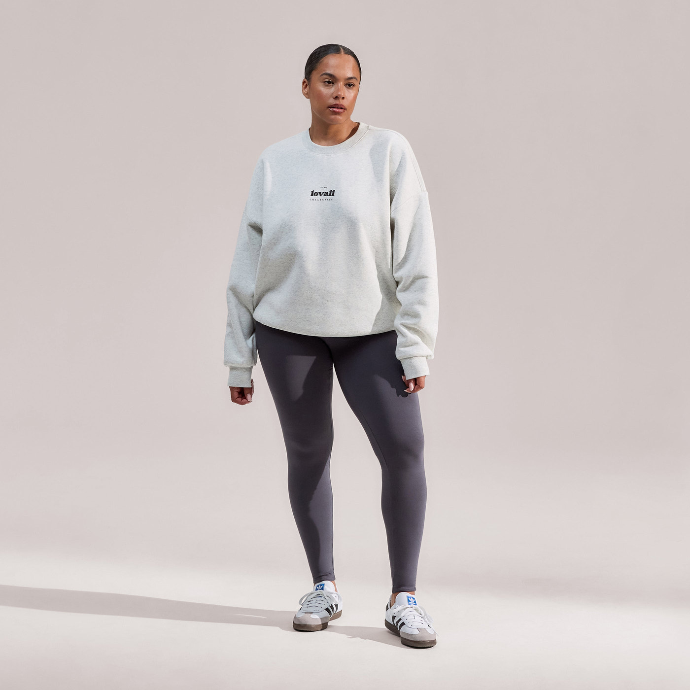 Legging taille haute grande taille Everyday - Odyssey Gris
