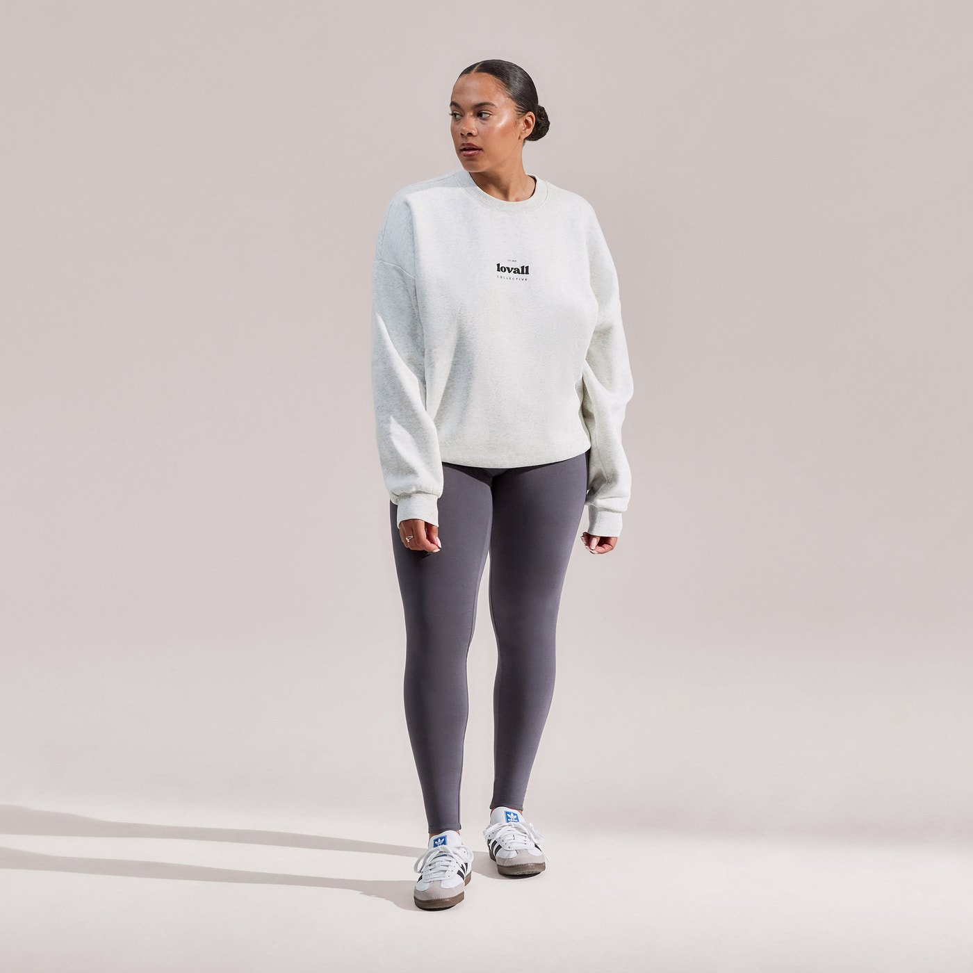 Legging taille haute grande taille Everyday - Odyssey Gris