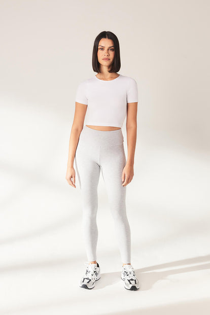 Legging léger taille haute grande taille Everyday - Light Gris Marl