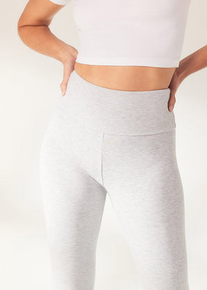 Legging léger taille haute grande taille Everyday - Light Gris Marl