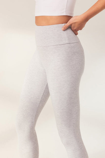 Legging léger taille haute grande taille Everyday - Light Gris Marl