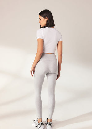 Legging léger taille haute Everyday - Light Gris Marl