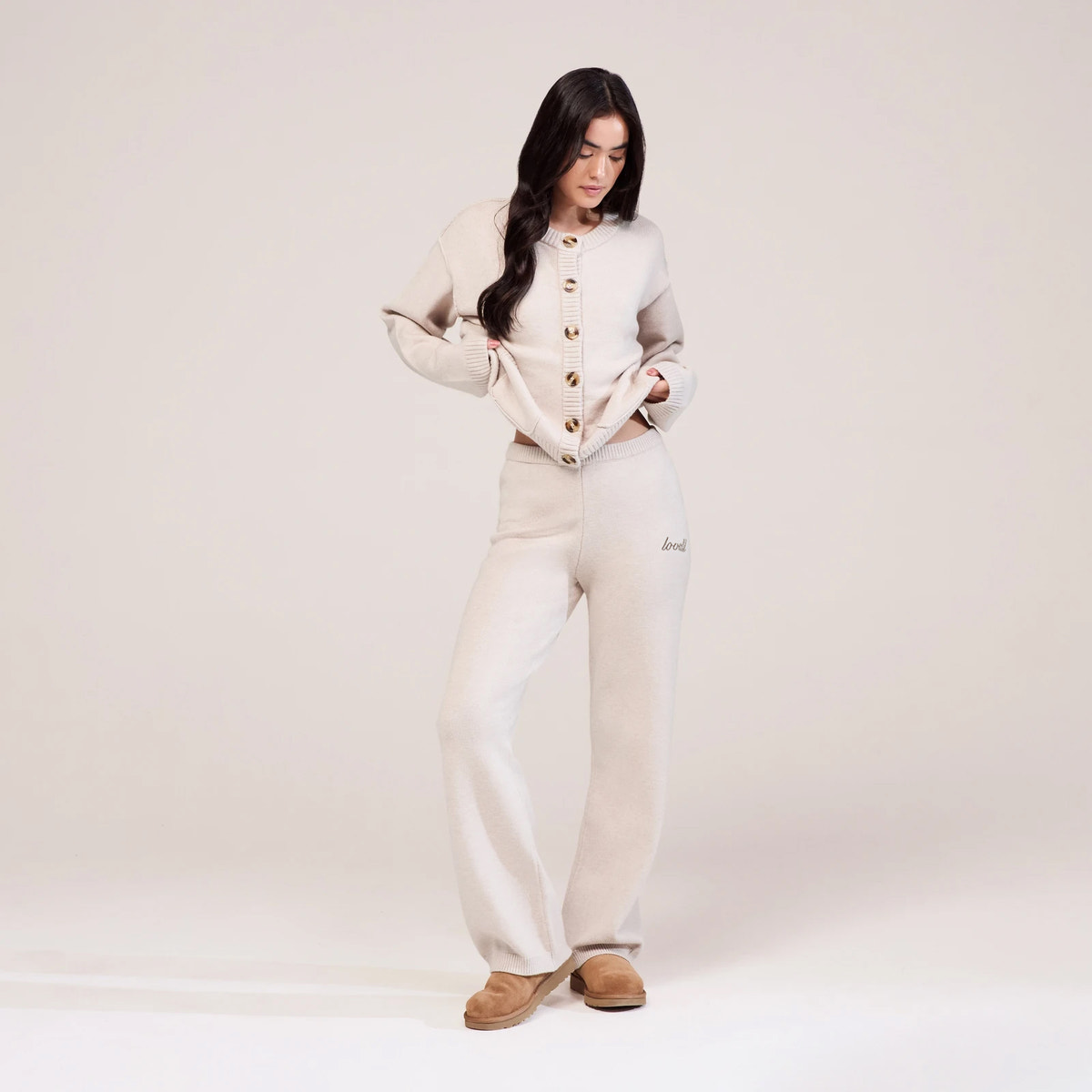 Gilet en maille douce - Beige
