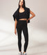 Legging taille haute ultradoux grande taille Ultimate - Noir