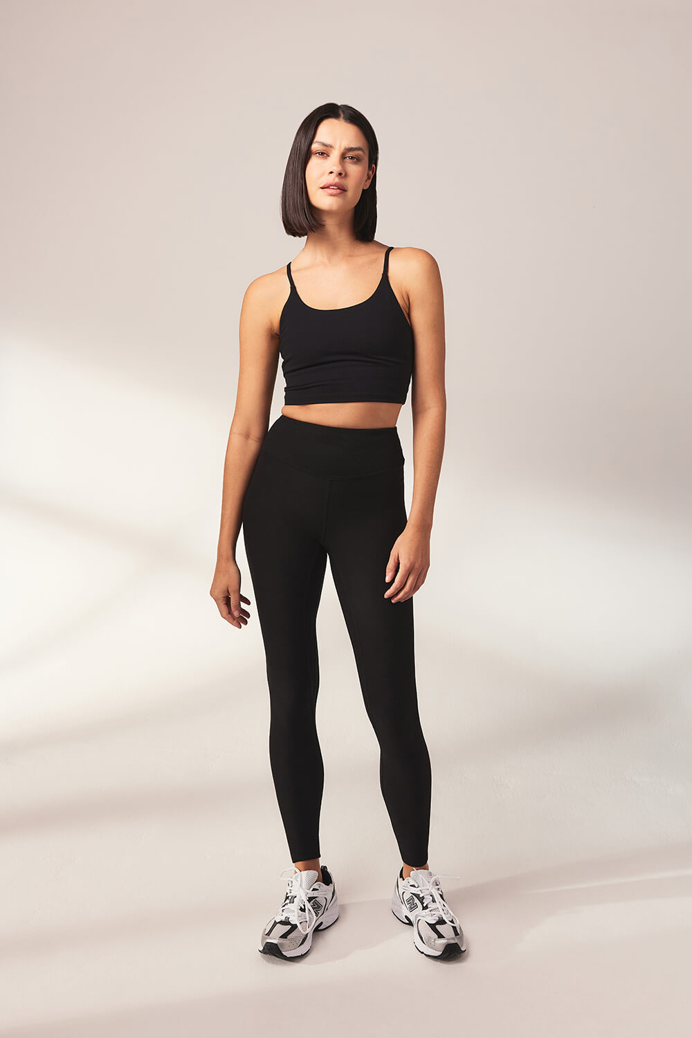 Legging taille haute ultra doux au toucher - Noir