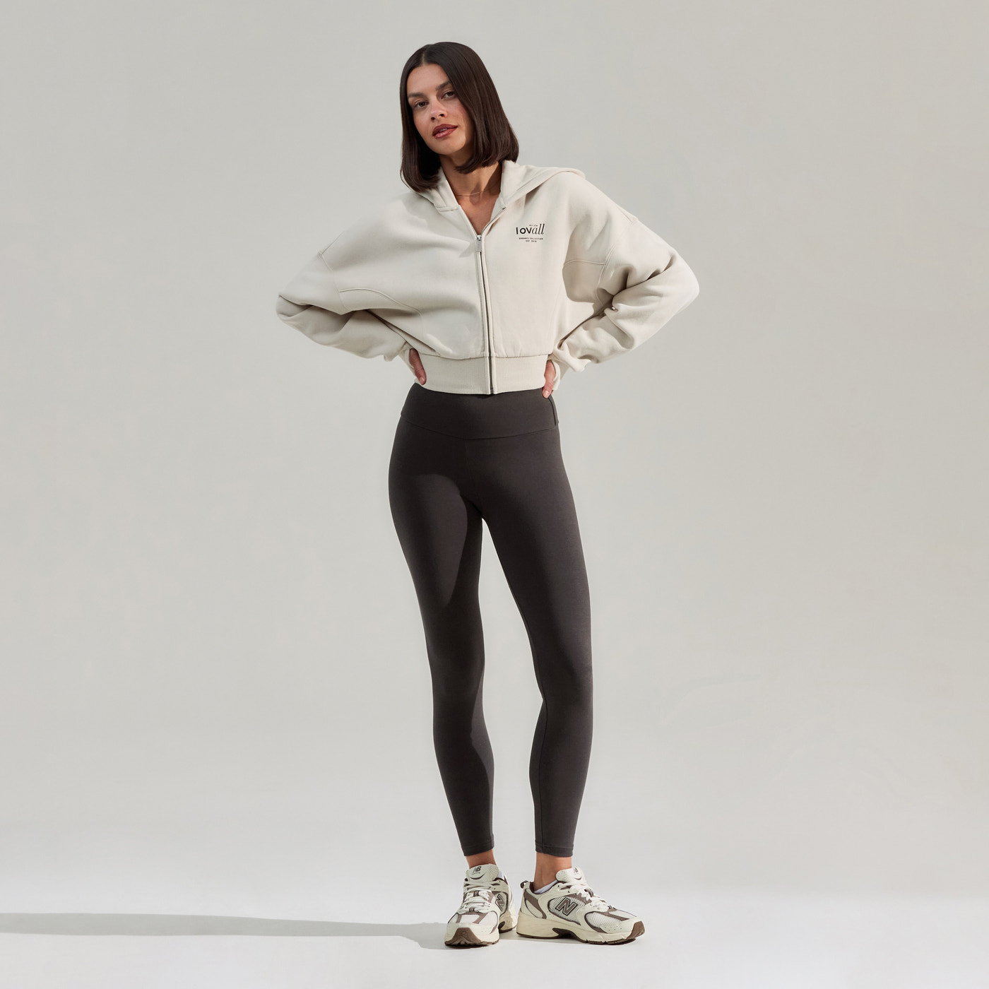 Everyday High Waisted Leggings - Black Coffee