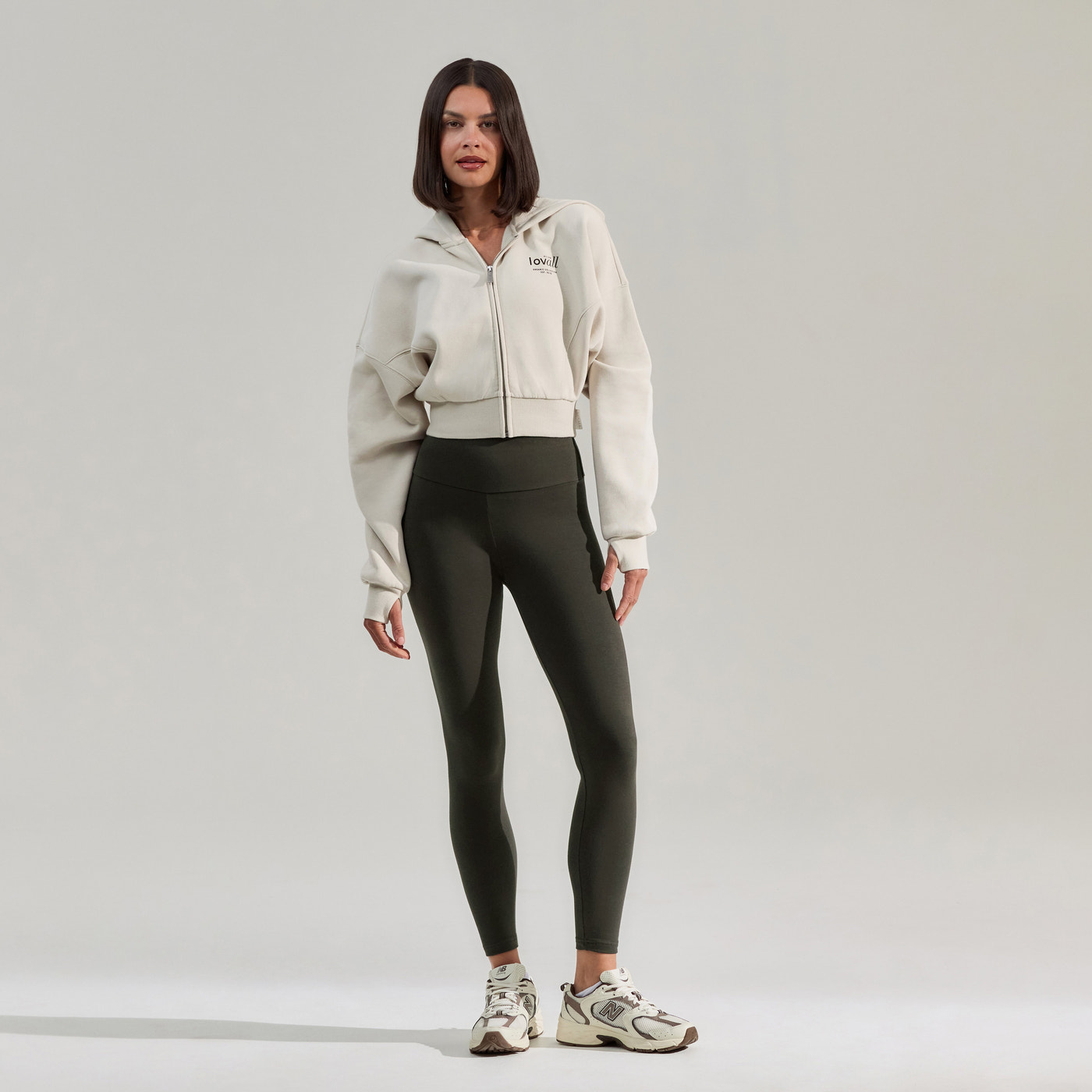 Everyday High Waisted Leggings - Pine