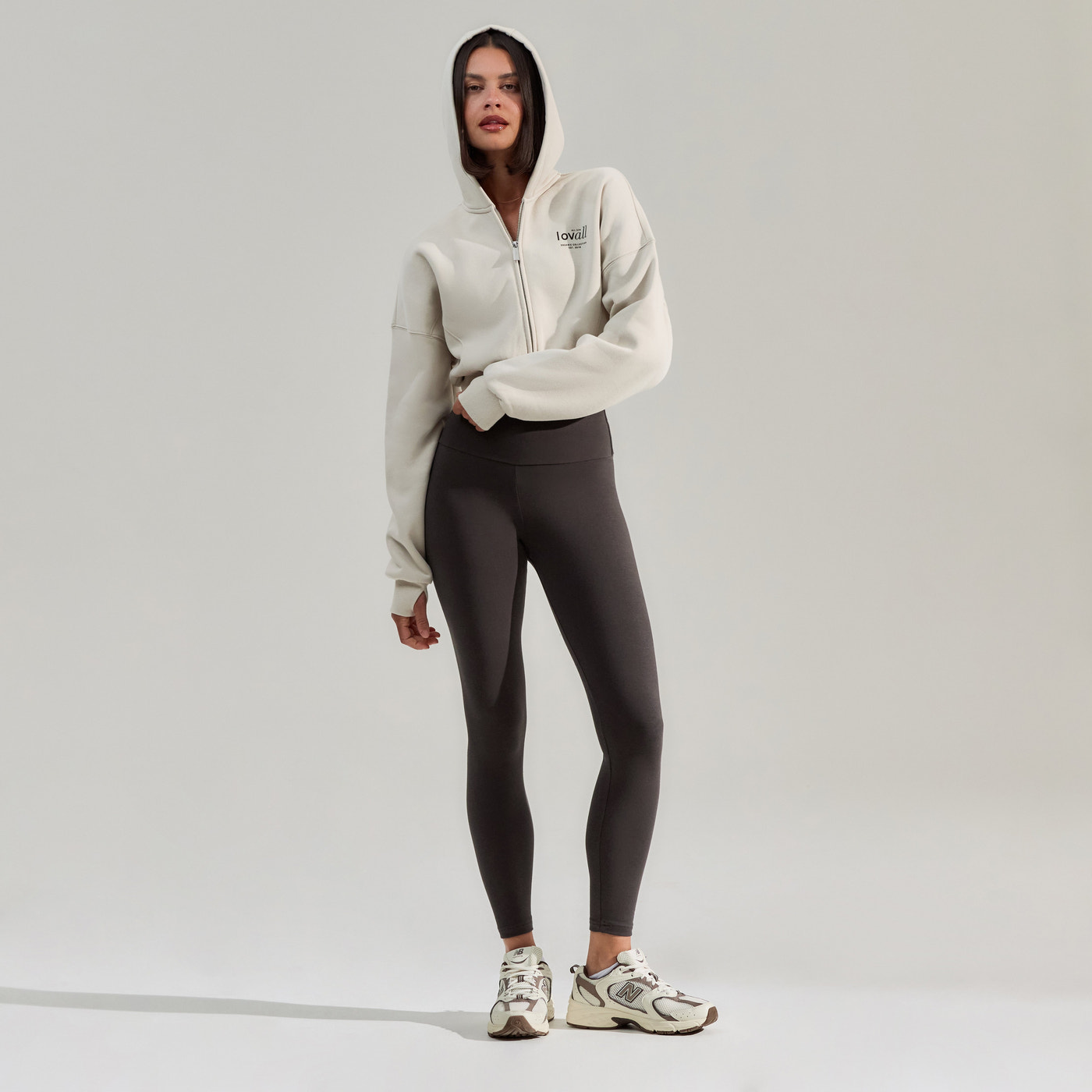 Everyday High Waisted Leggings - Black Coffee