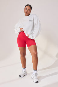 Curve Lightweight Everyday 6 Inch Cycling Shorts - Cherry Red