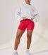 Curve Lightweight Everyday 6 Inch Cycling Shorts - Cherry Red