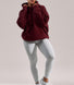 Curve Heavyweight Oversized Hoodie - Burgundy