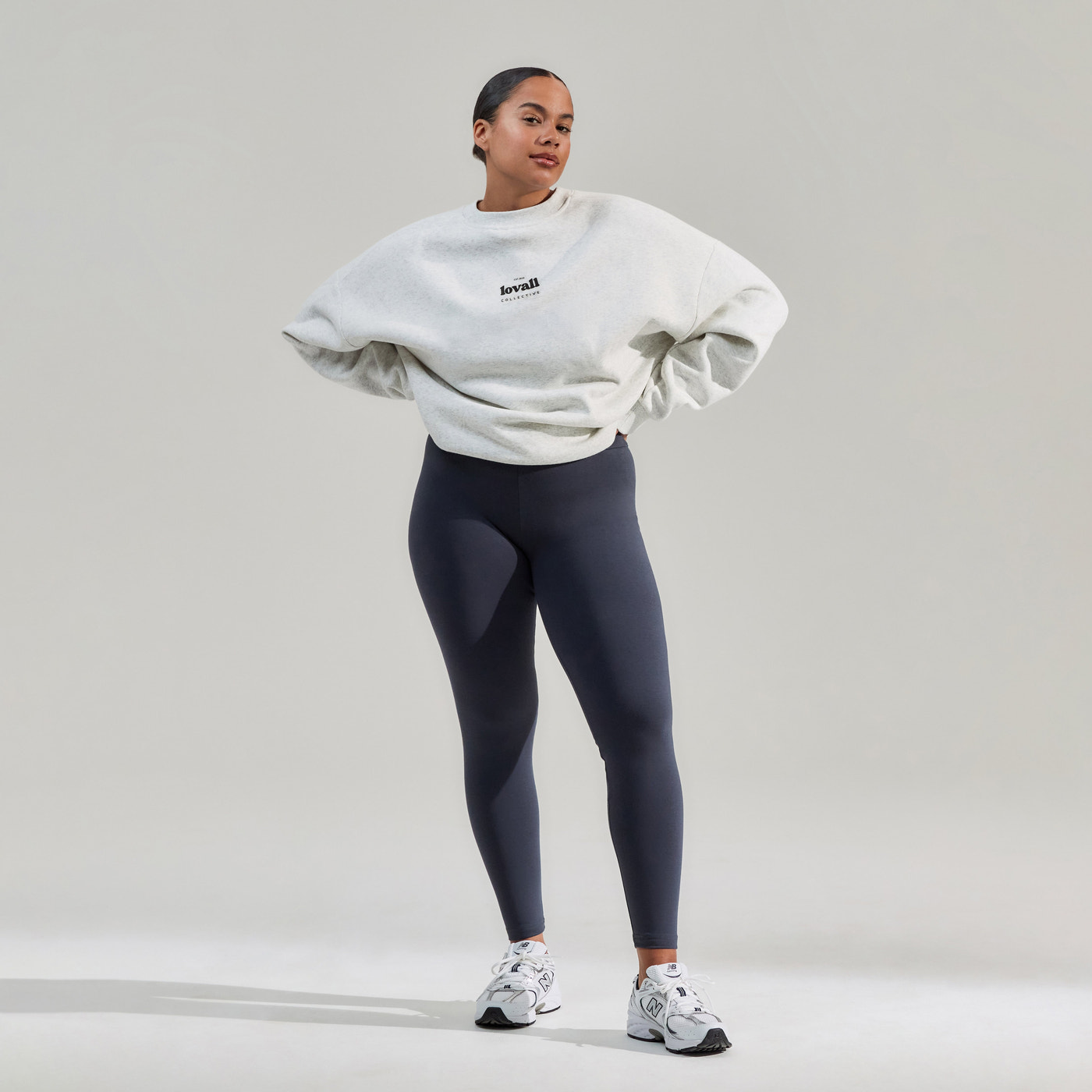 Curve Everyday High Waisted Leggings - Vintage Navy