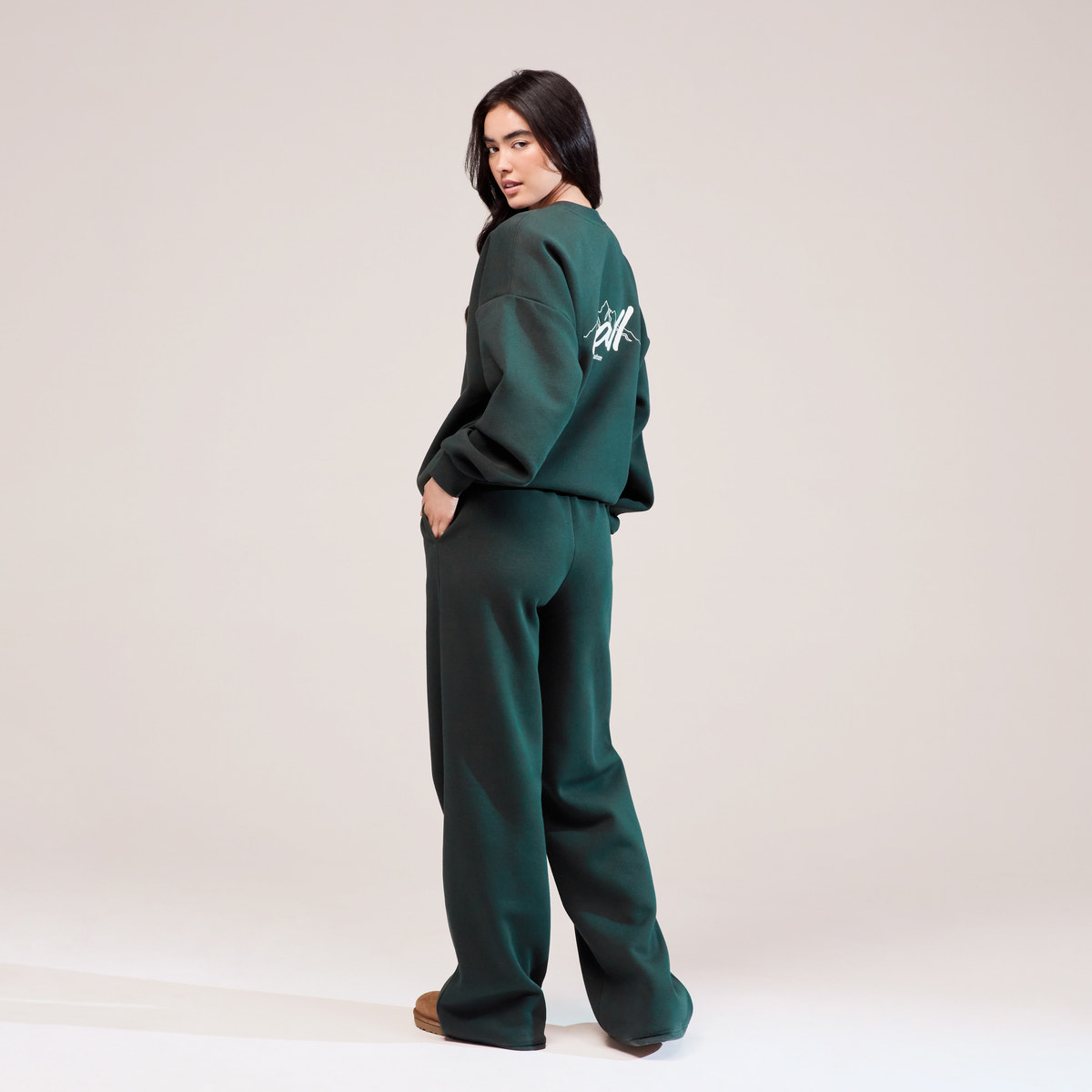 Sweat-shirt Oversize Bio Paysage - Pin