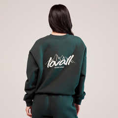 Sweat-shirt Oversize Bio Paysage - Pin