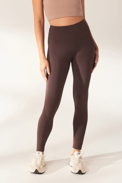 Legging léger taille haute Everyday - Espresso Marron