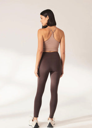 Legging léger taille haute Everyday - Espresso Marron