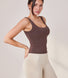 Lightweight Everyday Tank Top - Espresso Brown