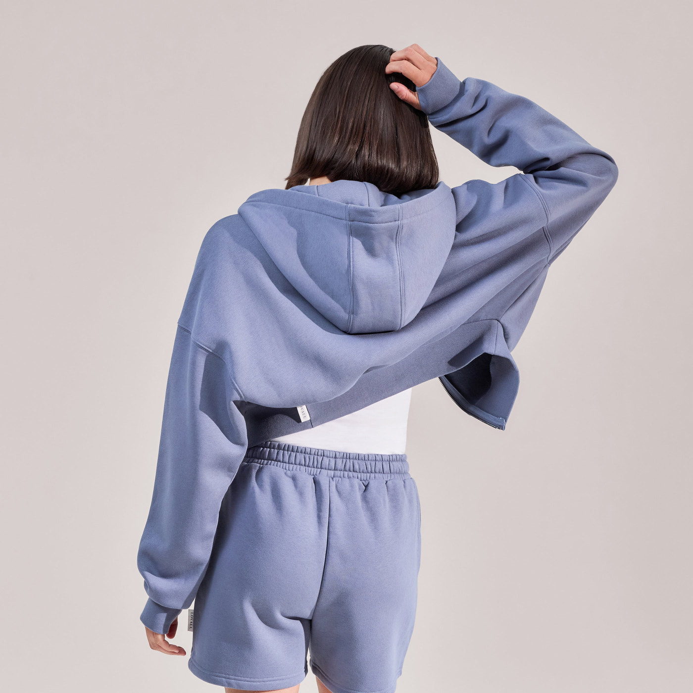 ALL SZN Organic Sweat Shorts - Ice Blue