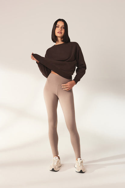 Legging léger taille haute grande taille Everyday - Stone