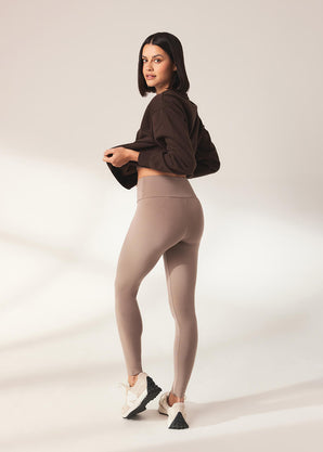 Legging léger taille haute grande taille Everyday - Stone