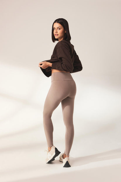 Legging léger taille haute grande taille Everyday - Stone