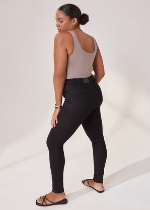 Jean sculptant Lift & Shape grande taille - Noir