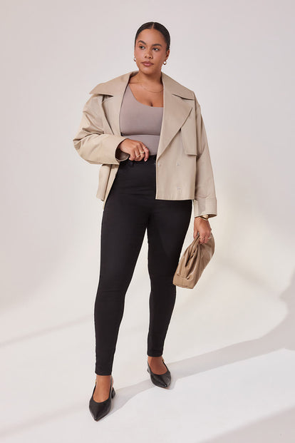Jean sculptant Lift & Shape grande taille - Noir