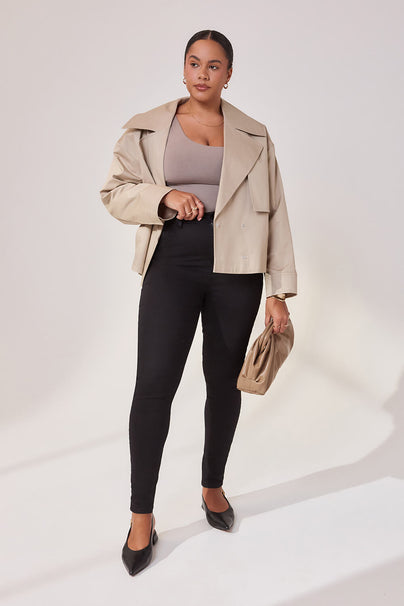 Jean sculptant Lift & Shape grande taille - Noir