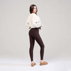 Sweat-shirt oversize lourd universitaire - Écru