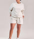 ALL SZN Organic Sweat Shorts - Ecru